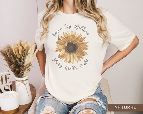 Personalized Mama Sunflower Shirt: Custom Name Grandma Garden Tee