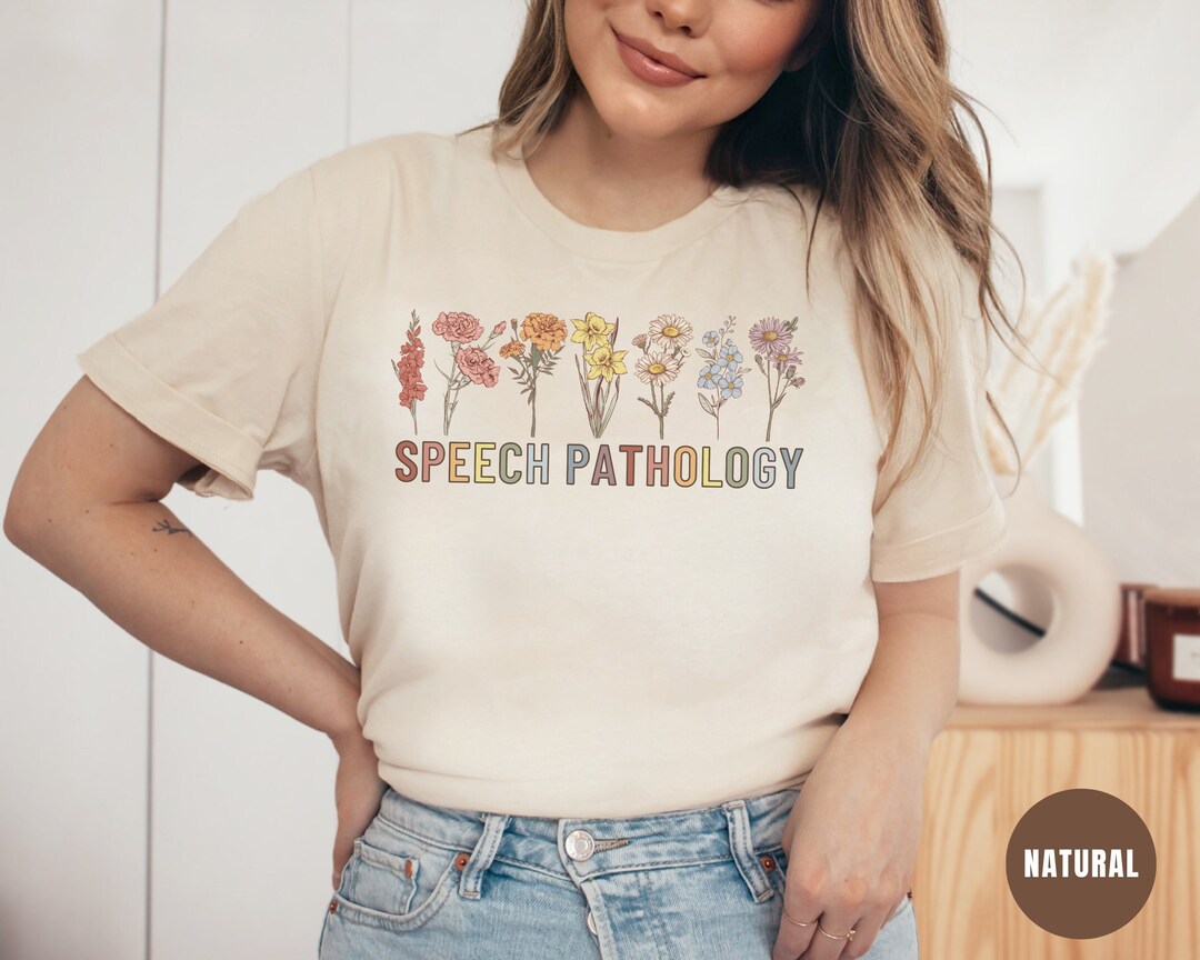 Speech Therapy Shirt, SLP T Shirt, Speech Language Pathologist Gift