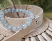 Aquamarine Stretch Bracelet 8.4mm
