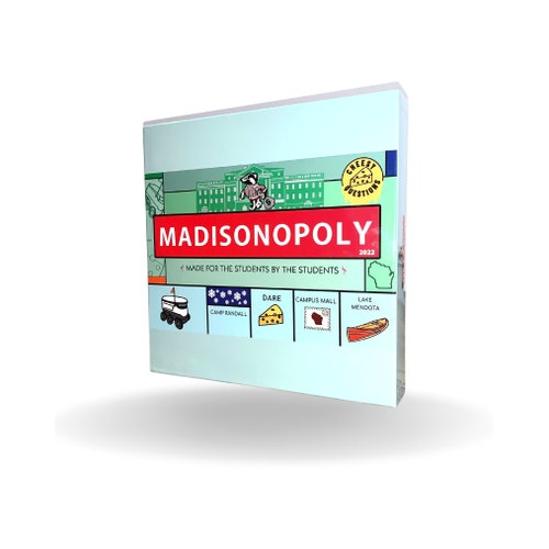 UW Madison Board Game UW Madison Gifts Madisonopoly Etsy