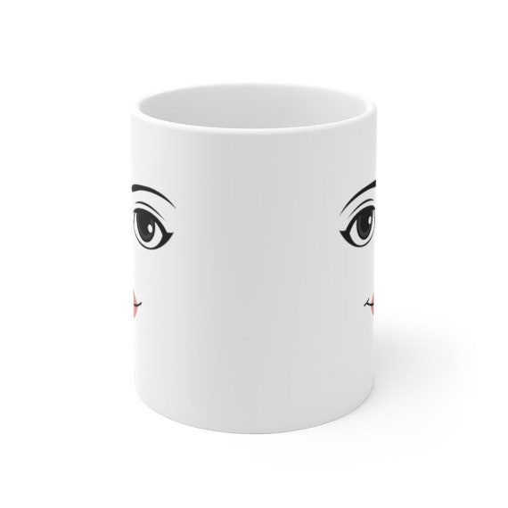 Game Inspired man Face Mug Funny Men or Woman Faces Coffee Mug Cute Gamer  Birthday Gift Back To School Mug