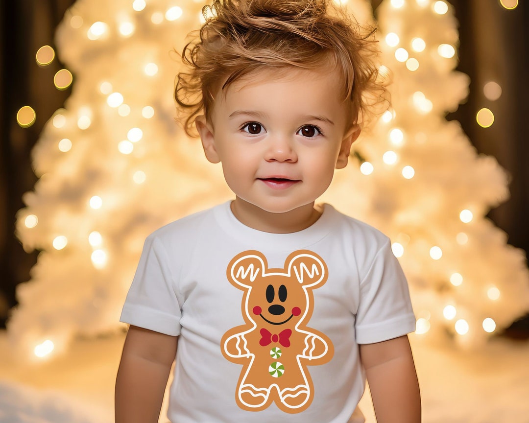 Gingerbread Mickey Mouse Onesie Disney Family Christmas Vacation