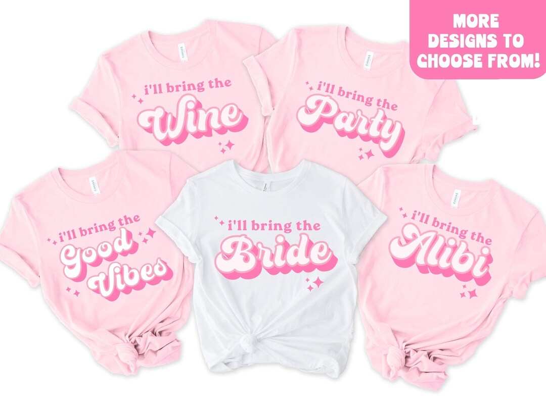 Disco Bachelorette Party Shirts, Funny I'll Bring the Party ...