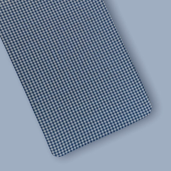 Johns Plaid Crib Sheets 100 Cotton Fitted Crib Sheet Etsy