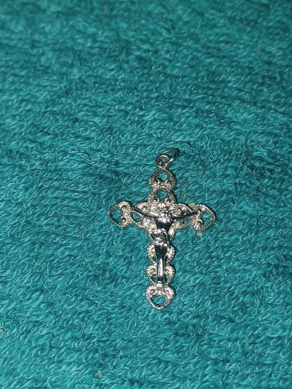 Sterling Silver Cross Pendant - image 1