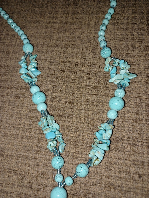 Navajo Turquoise Necklace - image 4