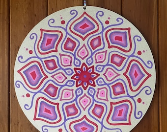 Mandala hanging wall decor