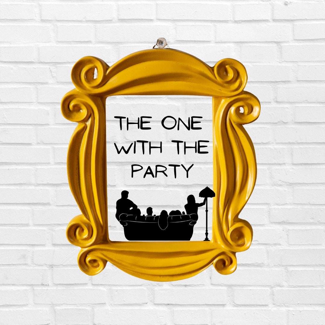 Printable Friends TV Show Party Game Question and Answer - Etsy