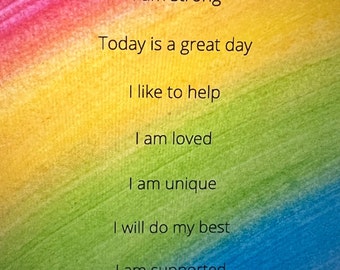 Positive Affirmations for Children