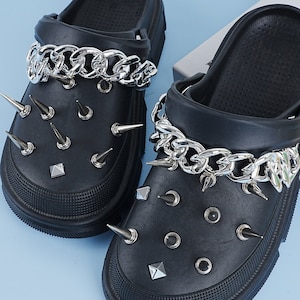 Goth Platform Crocs Etsy UK