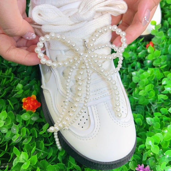 Pearl Tassel Shoelace Charm,Bead Bowknot Shoe Charm for Sneakers,Pearl Bow Sneakers Decoration,DIY Sneaker Accessory,Sneakers Jewelry,Gift Pearl Tassel Shoelace Charm,Bead Bowknot Shoe Charm for Sneakers,Pearl Bow Sneakers Decoration,DIY Sneaker Accessory,Sneakers Jewelry,Gift
