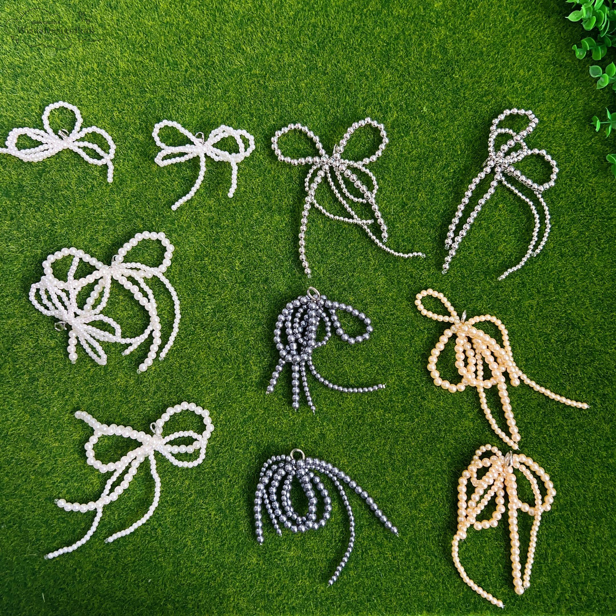 【Monday Edition】PEARL TASSEL SHOELACE Pearl Tassel Shoelace Charms(set) - MONDAY EDITION