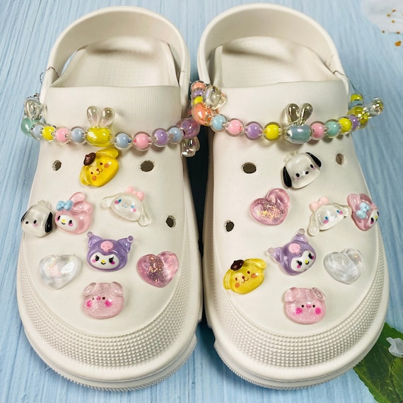 Kawaii Cartoon Crocs Charms, Jibbitz charms, shoe charm, shoe accessories,  cute gift