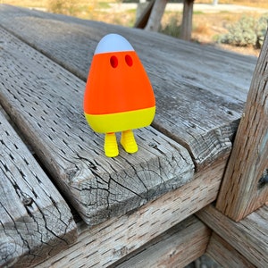 Candy Corn 3D Printed Toy with Adorable Legs