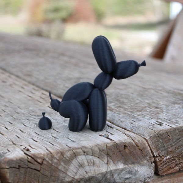 Pooping Balloon Dog Desk Toy