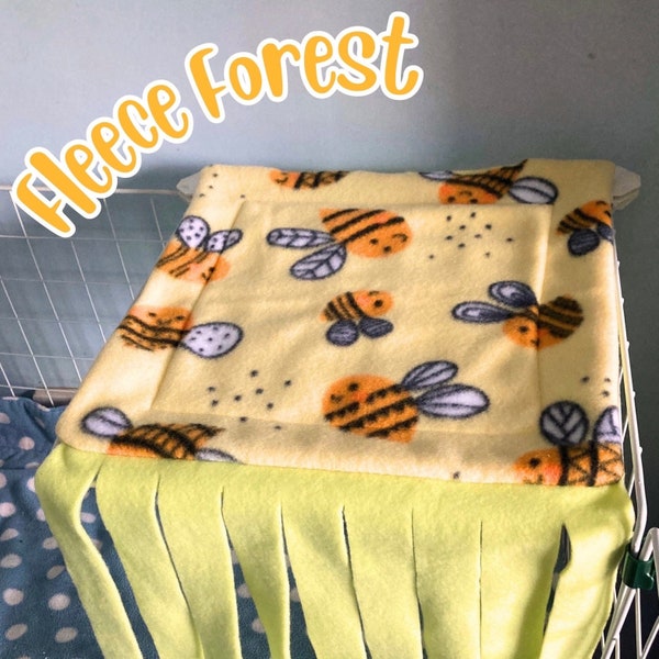 Guinea Pig Fleece Forest - Fleece Hide for Guinea Pigs *CHECK DESCRIPTION*