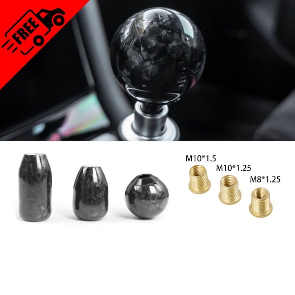 Real Carbon Fiber Shift Knob // JDM Tuning for a Drift Look