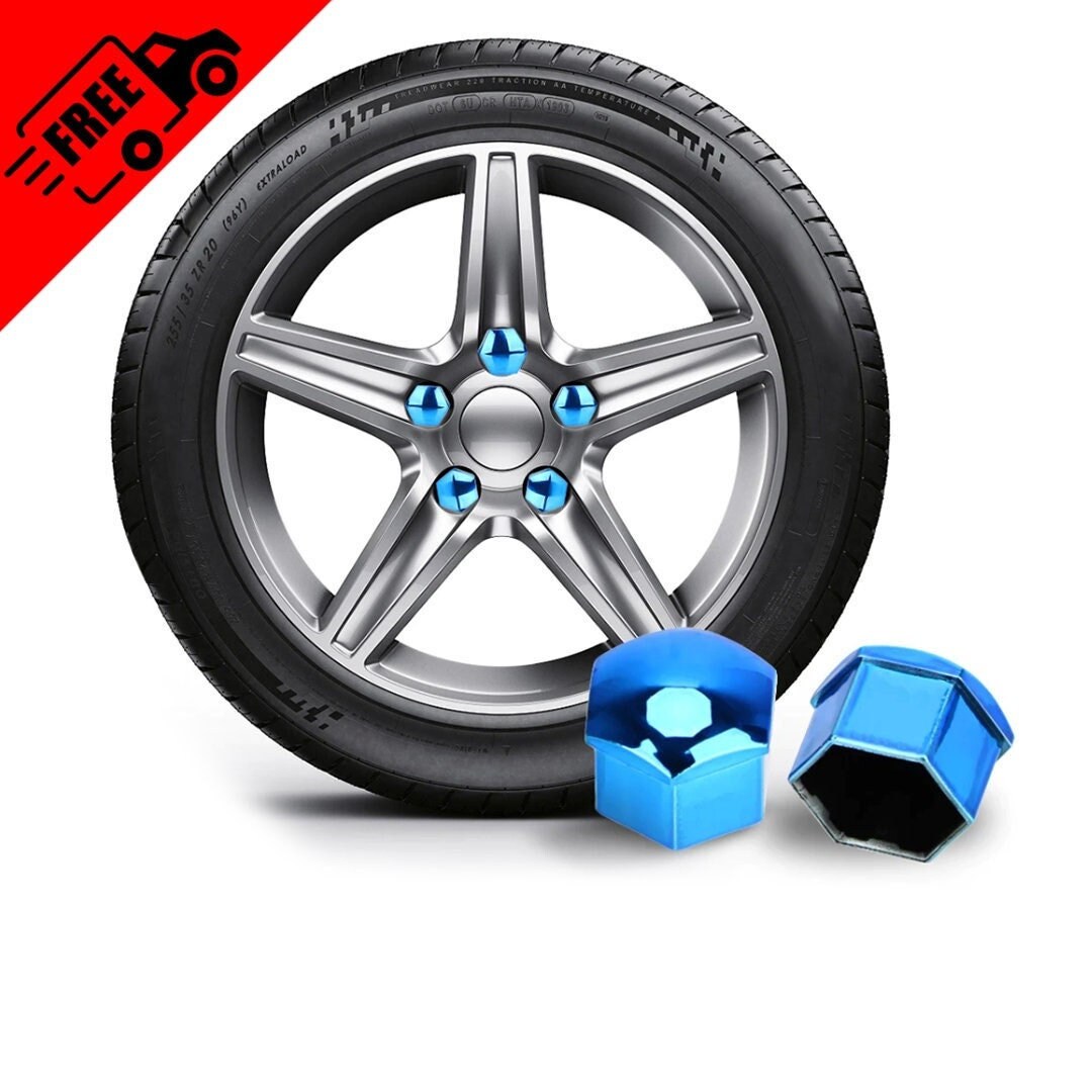Car Wheel Nut Caps Protection 20pcs 17/19/21mm Covers Caps Antirust