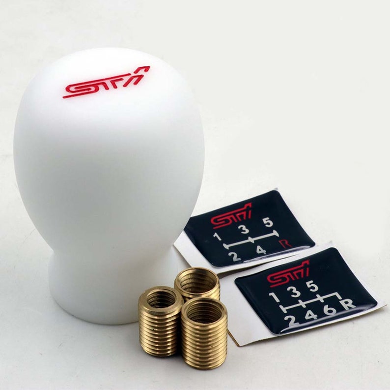 STI OEM Style Gear Shift Knob for Manual and Automatic Transmission