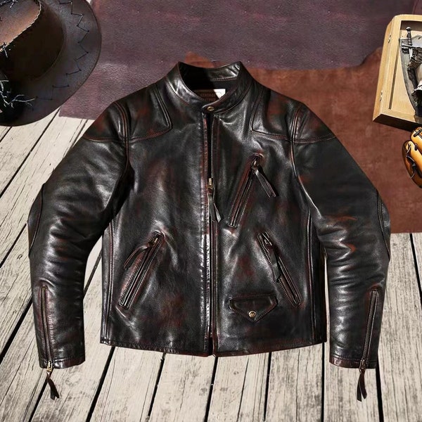 Japanese Motorcycle Jacket Etsy