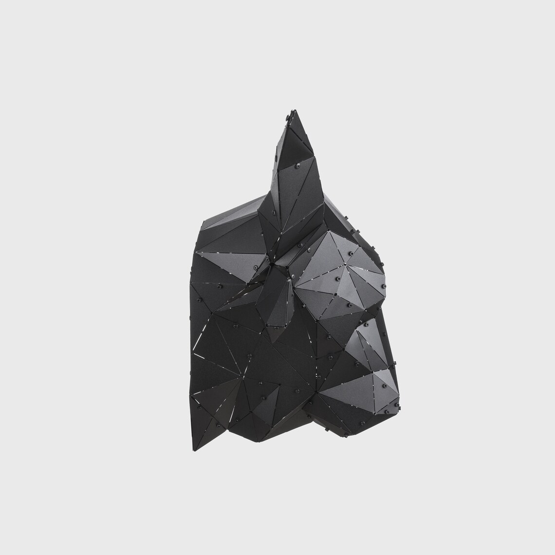 BULL Metal Animal Head Metal Sculpture Wall Decor Etsy