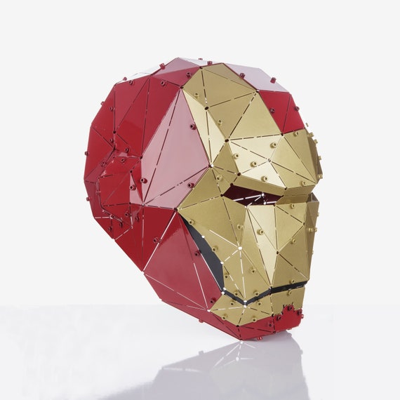 iron man helmet art small Illustrative Tattoo Design Step into the shoes of Tony Stark himself and unleash your inner superhero with this remarkable piece of engineering The Voice Activated MK5 Iron Man Helmet seamlessly merges cutting Marvel: Iron Man Light-Up Metal