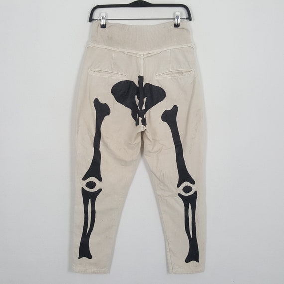 Kapital Japanese Brand Skull Bones Custom Vintage Jogger Pants