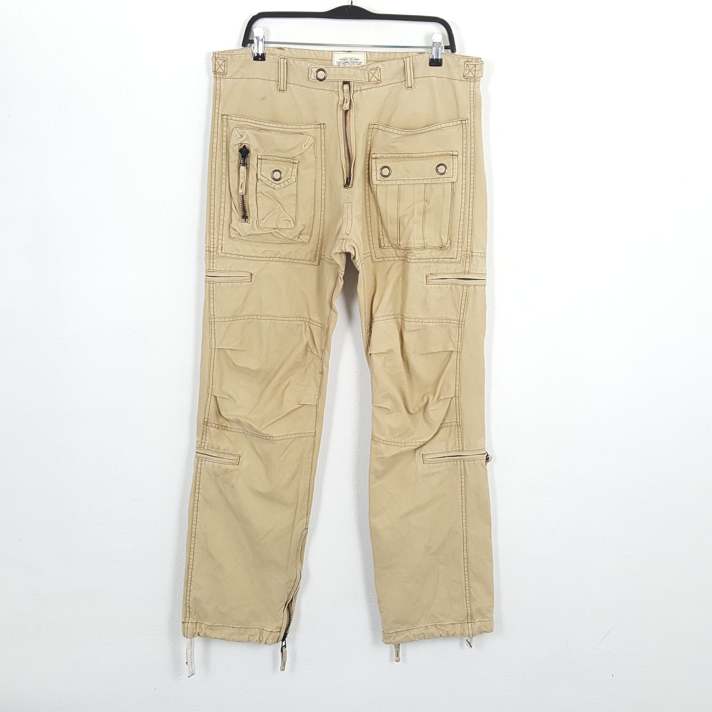 AVIREX Military Style Cargo Trousers Vintage Pants - Etsy