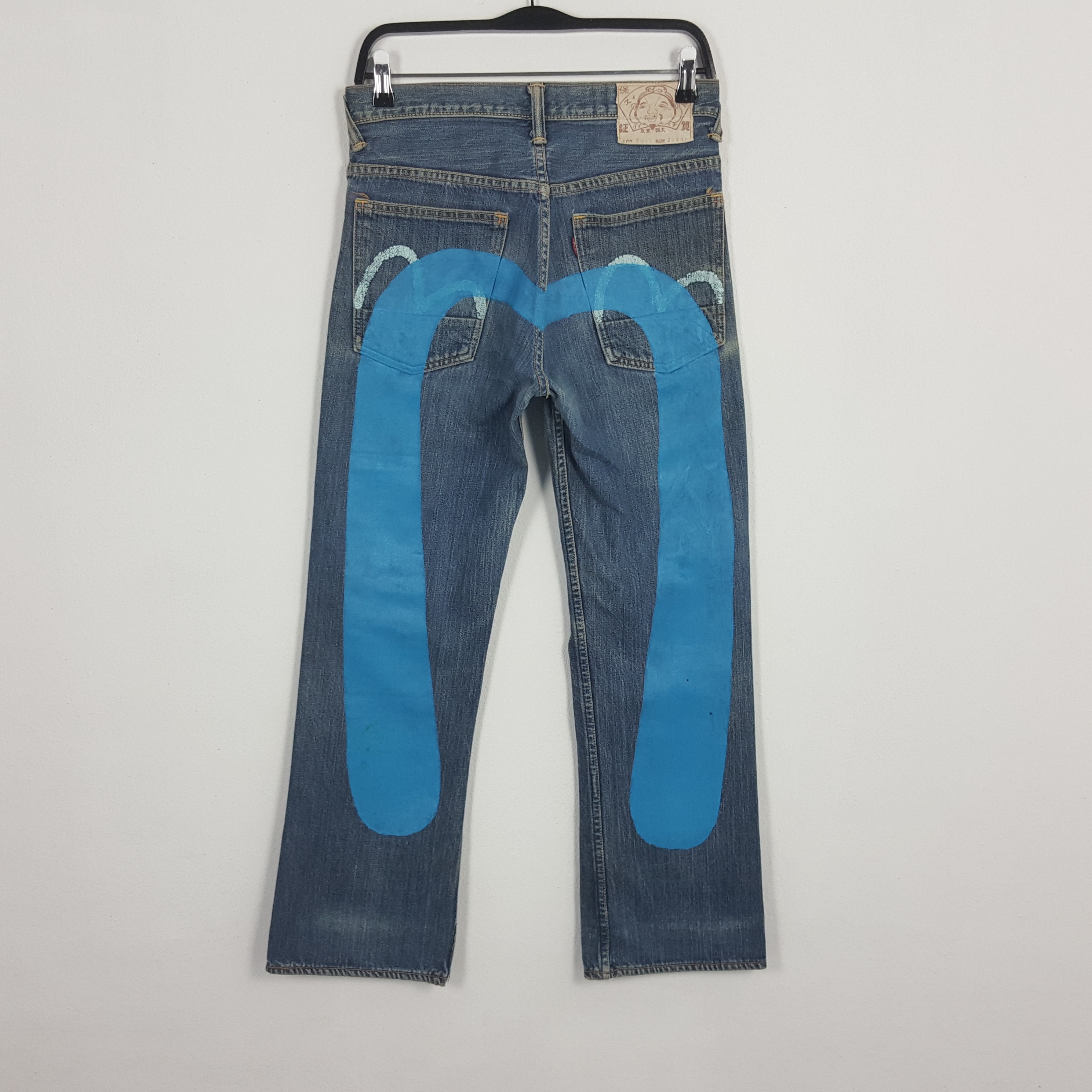 Vintage EVISU Japanese Brand Daicock Custom Denim Jeans Made picture