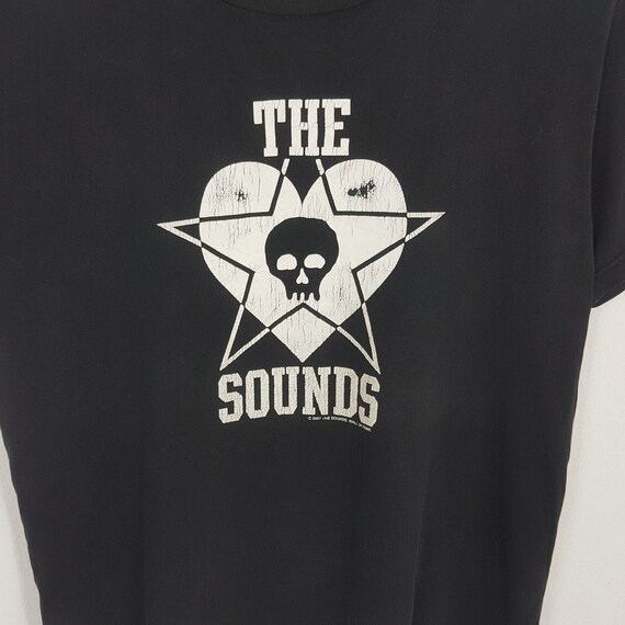 VINTAGE The Sound Rock Band Distressed Tshirt - image 2