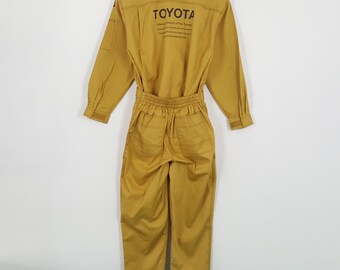 TOYOTA Japanese Motorsports Workwear Style Coverall Jacket