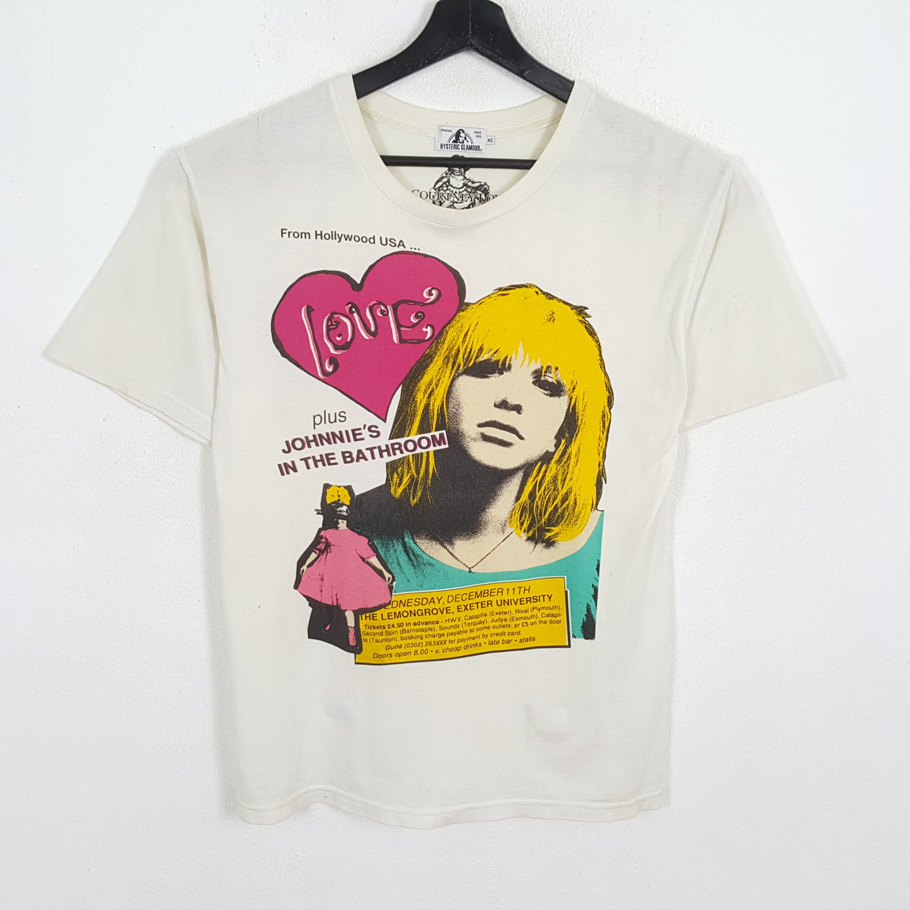 vintage hysterics see through design tee-