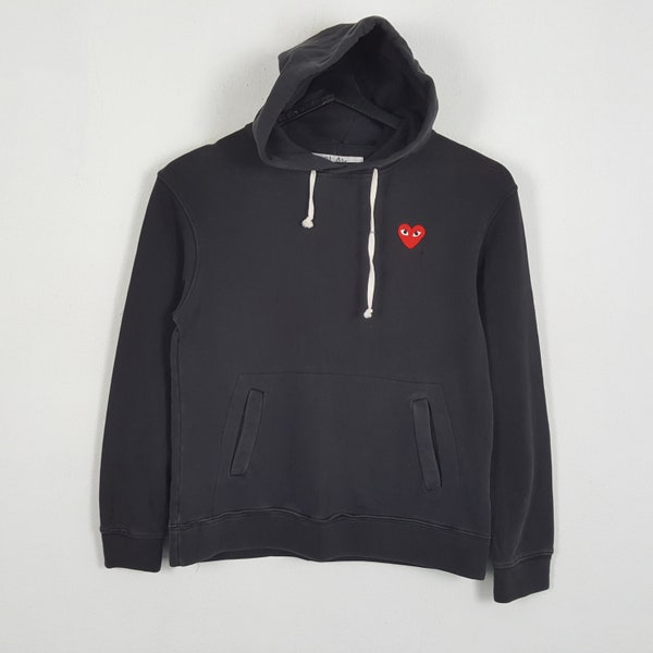 Play Comme Des Garcons Small Logo Design Hoodies