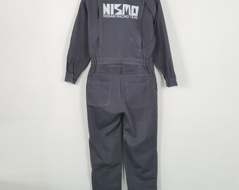 NISMO NISSAN Racing Team Workwear Custom Art Coverall Jacket