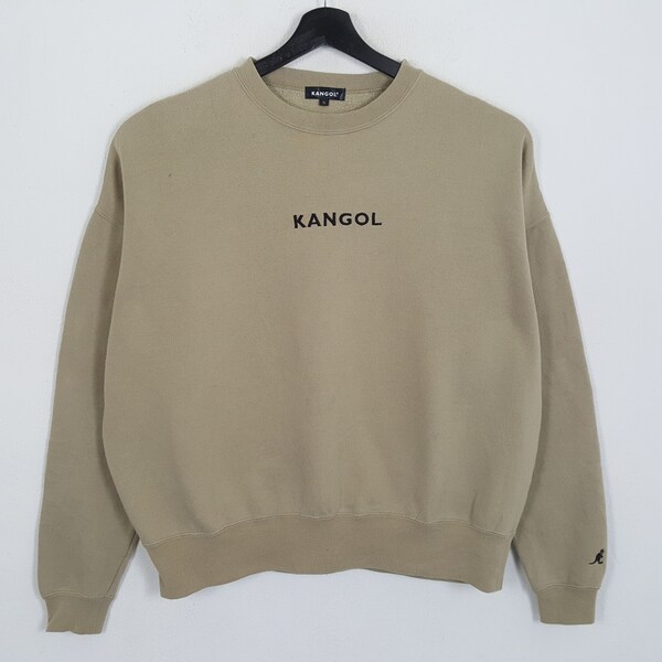 KANGOL Center Logo Embroidery Design Sweatshirt