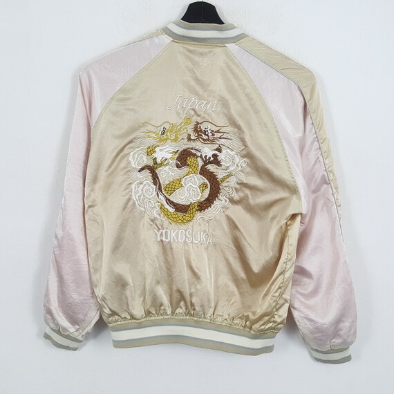 Manteau Réversible Japonais Sukajan – Homme – Dragon – Yokosuka – Neuf Sans étiquettes