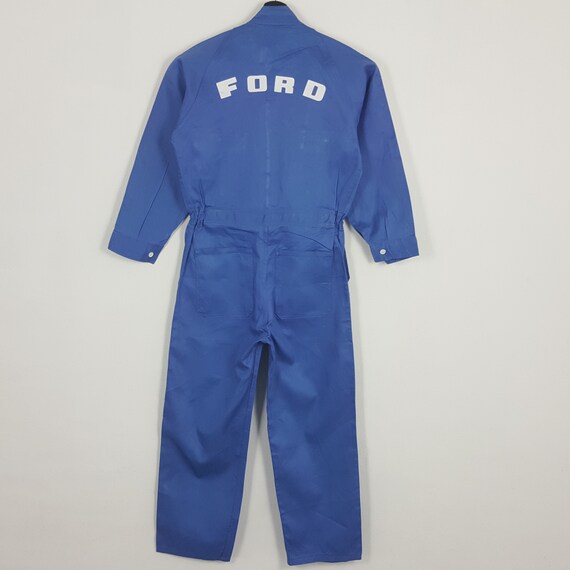 Vintage FORD MUSTANG Racing Team Coverall Jacket Gem