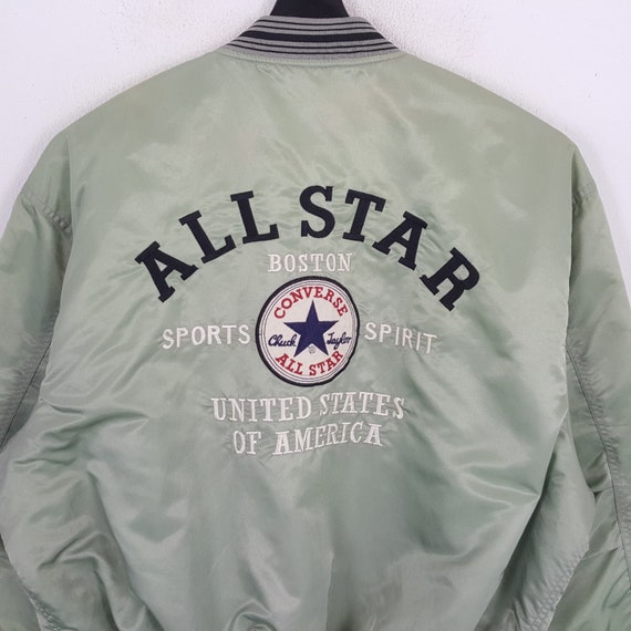 CONVERSE ALL STARS Streetwear Varsity Style Jacket - image 2