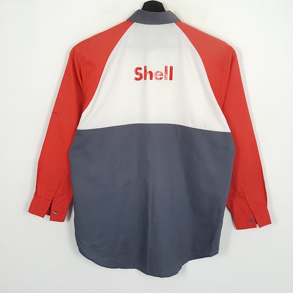 SHELL Oil Company Uniform Workwear Shirt - image 3
