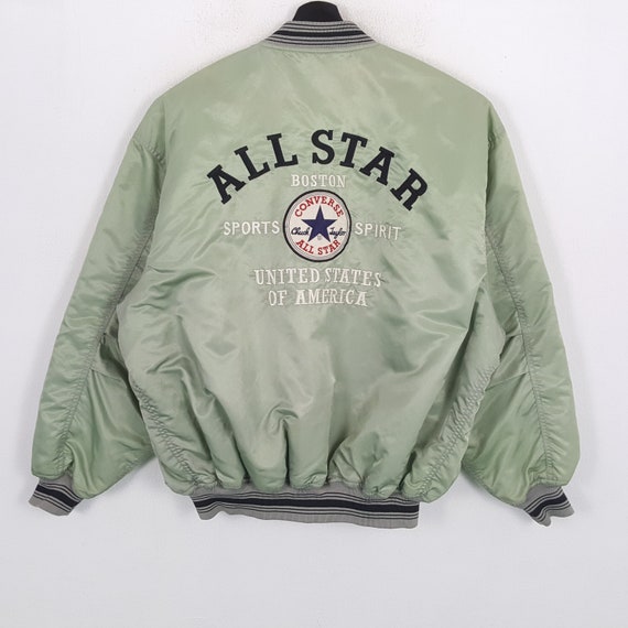 CONVERSE ALL STARS Streetwear Varsity Style Jacket - image 1