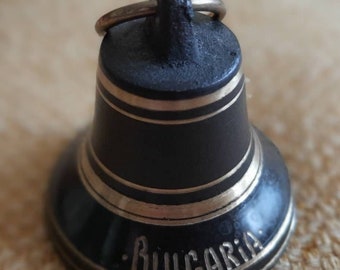 Bulgarian bronze bell. Vintage bell. Collector's bell. Souvenir bell. Handmade bronze bell. Home decoration. Made in Bulgaria.