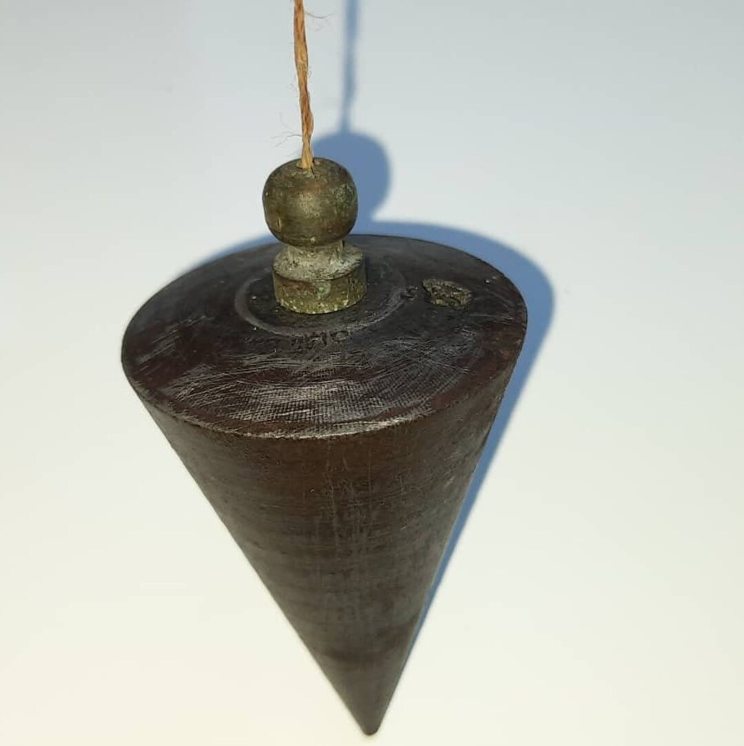 Vintage Plumb Bob. Builder's Tool. Steel Brass Conic. Etsy