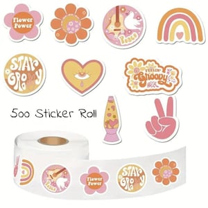 500 Boho Sticker Vinyl Decals, Bohemian Stickers For Laptop Water Bottle Tumblers Luggage Skateboard Decor Scrapbooking, Car Decor
