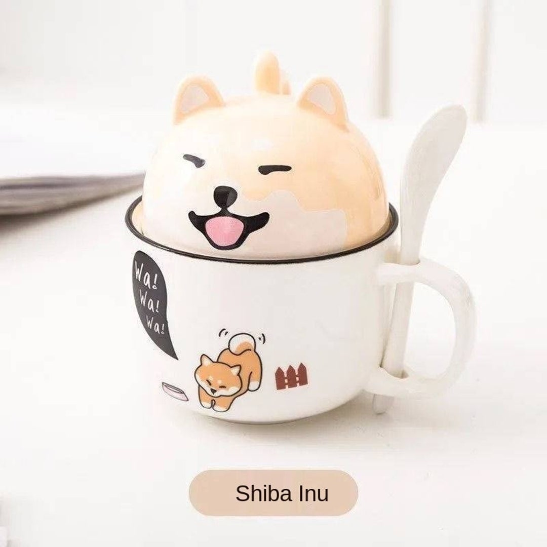  Gift Mug 3D Three-Dimensional Coffee Cup, Cute Cartoon Ceramic  Mug 350ml-H : Home & Kitchen