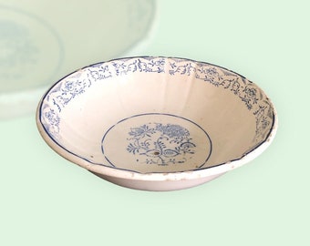 Vintage ceramic bowl N.I.C.E. (Nuova Industria Ceramica Ellero) Mondovì, Mondovì ceramic collection