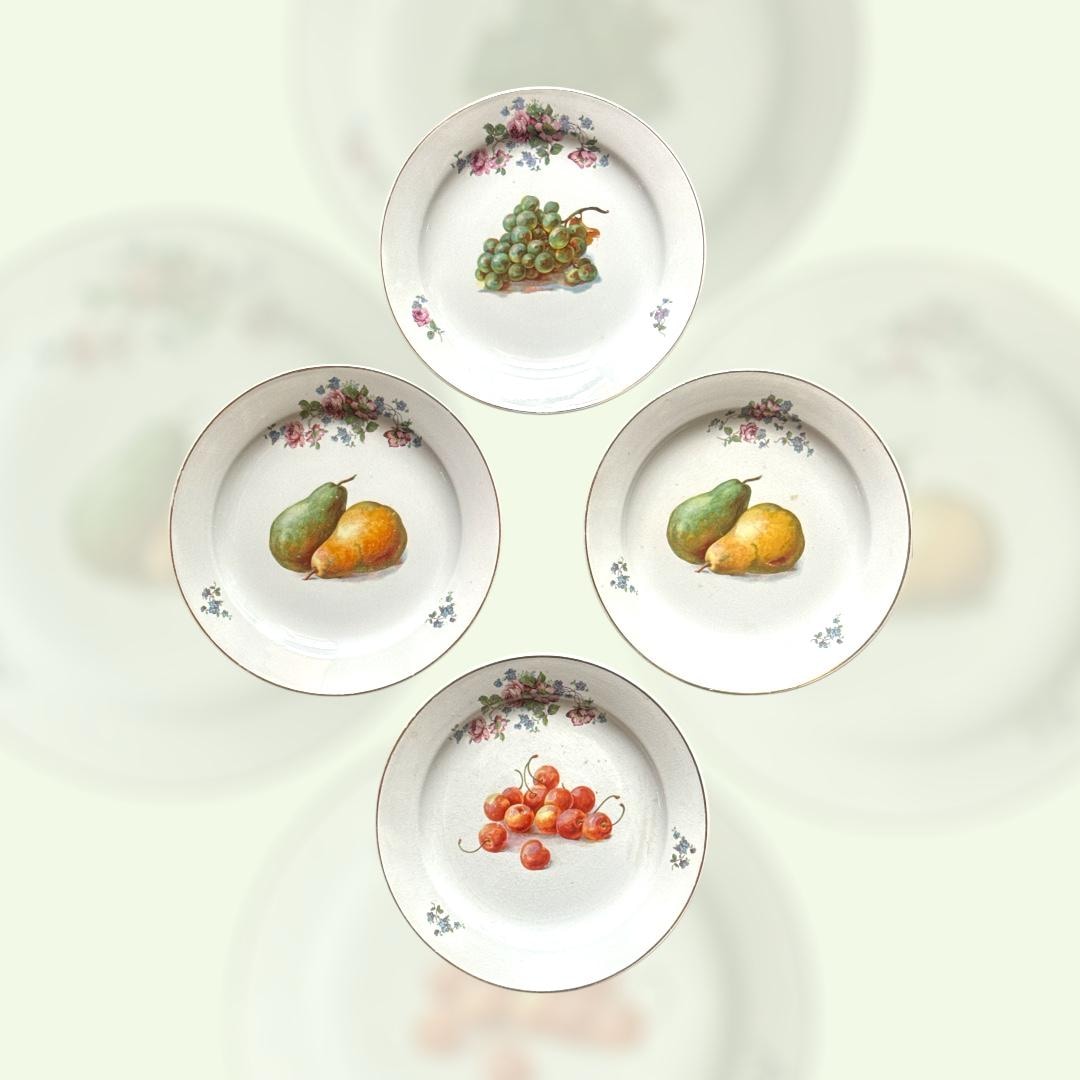 Piatti da frutta Laveno Società Ceramica Italiana anni '30