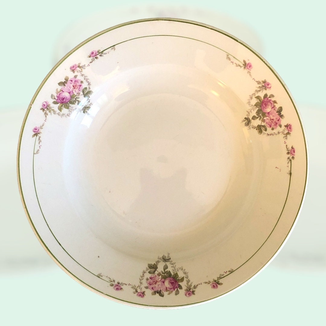 Societa Ceramica Italiana Laveno 皿３枚セット Set of 6 Laveno Soup Plates, Società Ceramica Italiana, 1940s