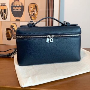 Loro Piana Authenticated Leather Handbag