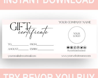 Promotion Gift Certificate Add Logo New Business Gift Card Sale Flyer Your Logo Here Marketing Strategy Company Logo Client Appreciation