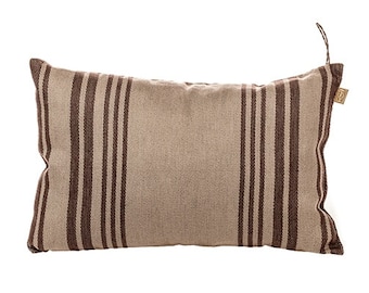 Sauna cushion striped brown